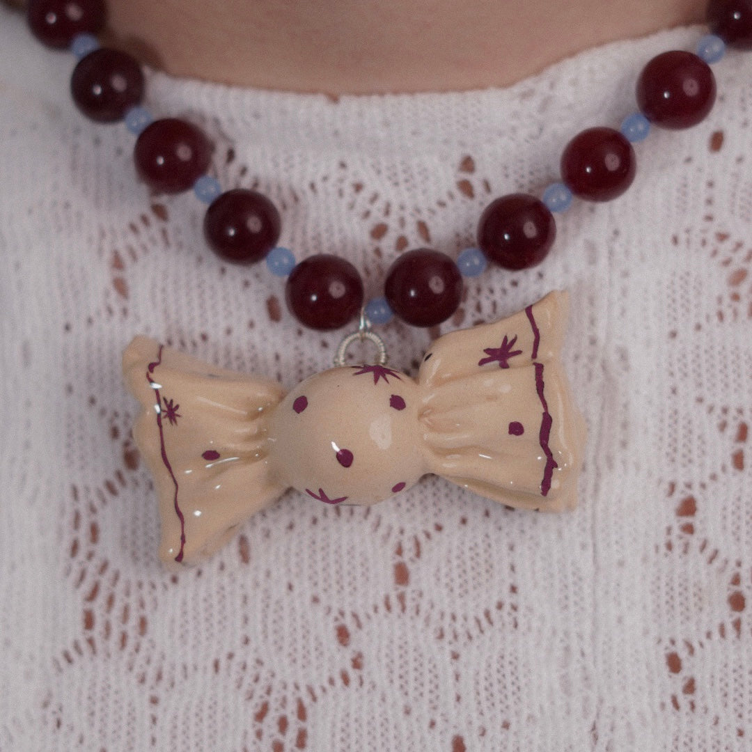 Necklace Caramelo Infinito