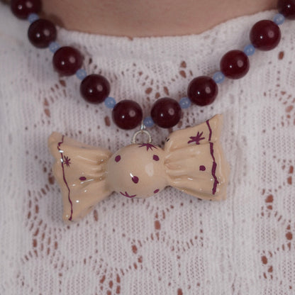 Necklace Caramelo Infinito