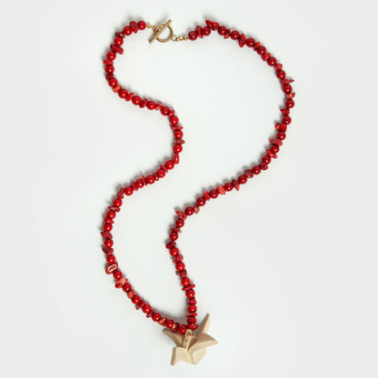 Necklace Gruya de papel