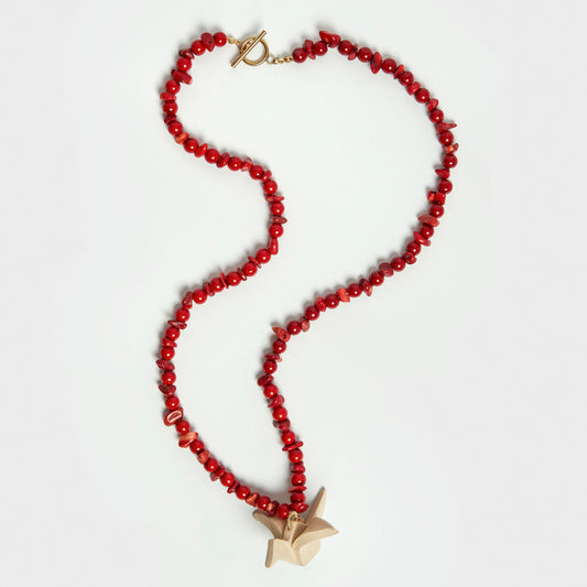 Necklace Gruya de papel