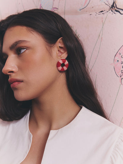 EARRINGS FLOTADOR CHERRY